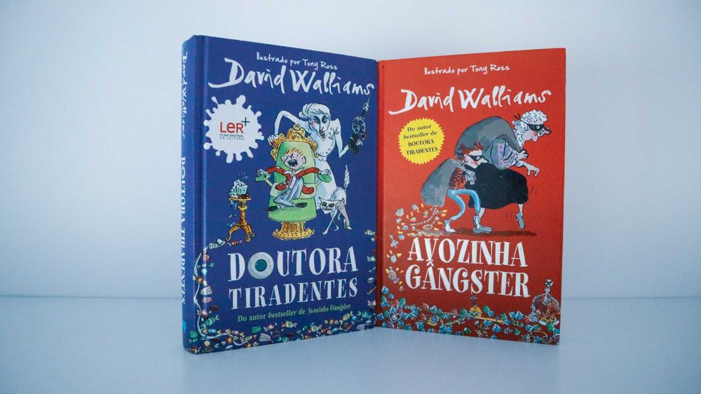 Livros David Walliams (Bestseller de Avozinha Gangster)