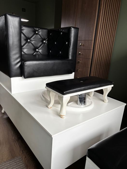 Trzy częściowy fotel do pedicure