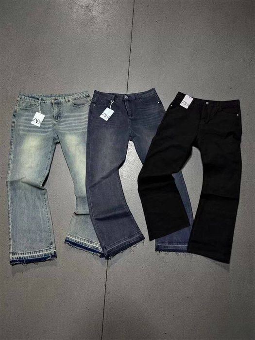 Джинсы Zara flared клеш базовые type  | Зара фларед 
flared