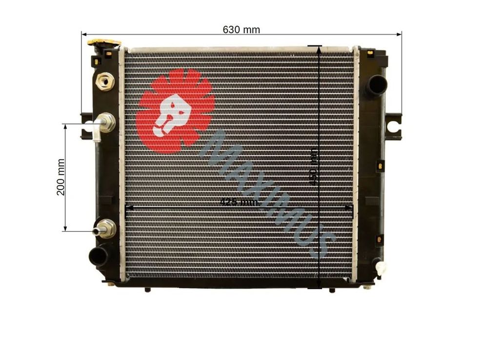 chłodnica wody hyster 2043720 500021191 5043720 8508901