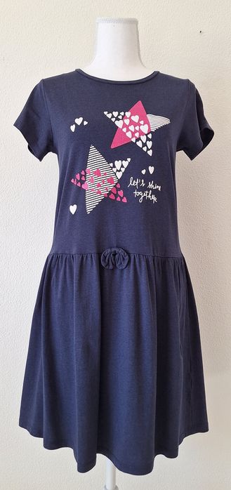 Vestido azul (Kids El Corte Inglés)