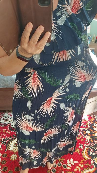 Dziś taniej Sukienka hiszpanka maxi xl/xxl65%bawelna