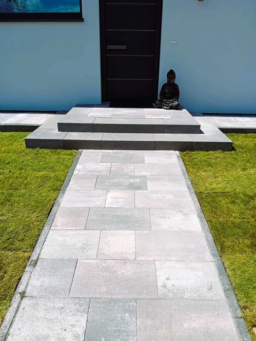 Brukarstwo Układanie Kostki Brukowej Granitowej