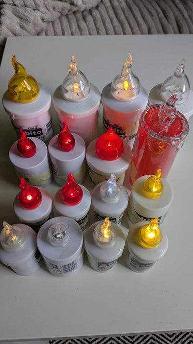 Lampki nagrobne lampki na baterie na sztuki 2-4 zł