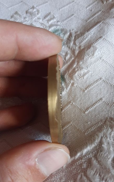 Medalha comemorativa da elevação de Fatima a vila em 1977