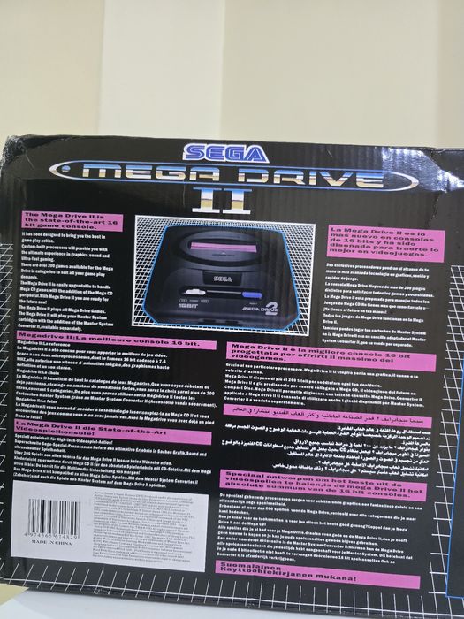 Sega mega drive 2 em caixa