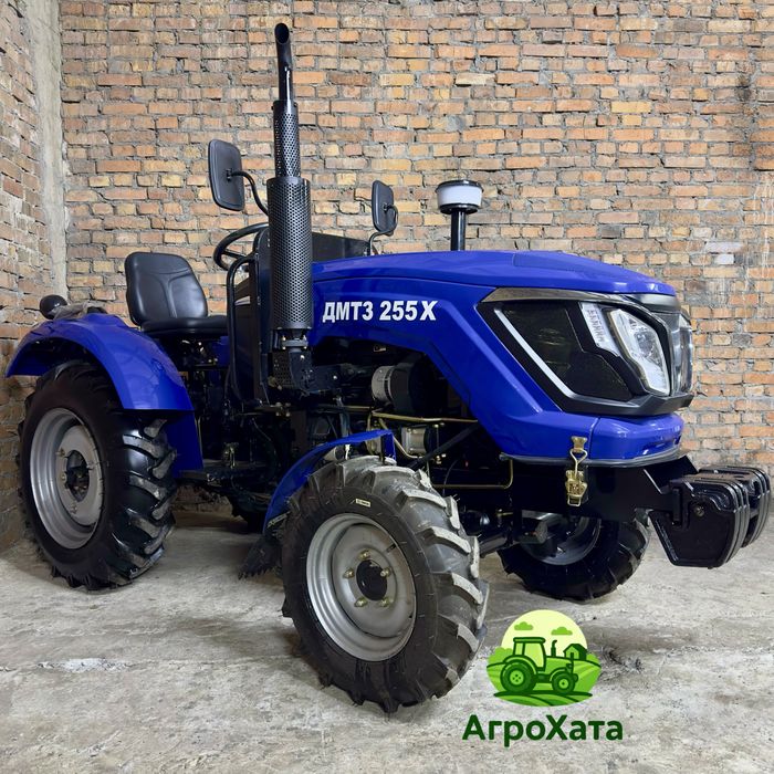 Мінітрактор ДМТЗ 255X 2025 редукторний міст нове сидіння і приборка