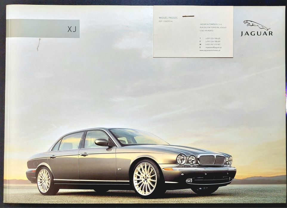 JAGUAR XJ - Brochura portuguesa