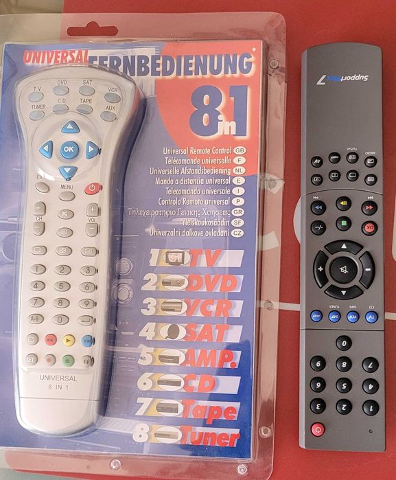 universal TV and video remote controls64586233676035120