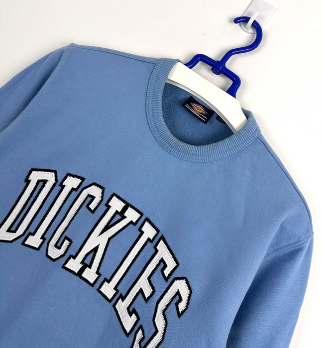 Bluza męska Dickies skate niebieska bawełna boxy r. S