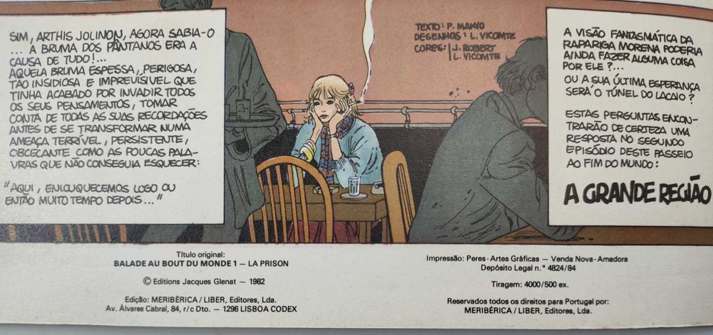 Makyo e Vicomte, Passeio ao Fim do Mundo, vol. 1 - A prisão