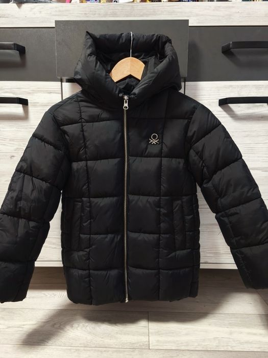 Куртка на дівчинку benetton зимова