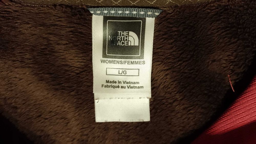 Damska bluza turystyczna polar misiek THE NORTH FACE r.L stan b.dobry