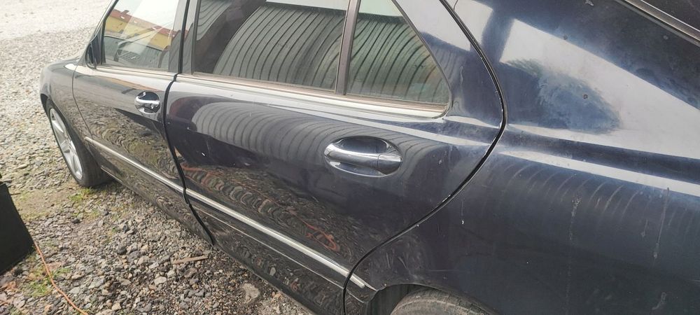 DRZWI LEWY TYŁ MERCEDES W220 LONG LAKIER 359