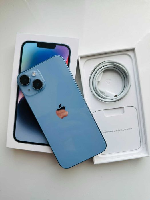 iPhone 14 128gb Blue ideal neverlock физ. SIM