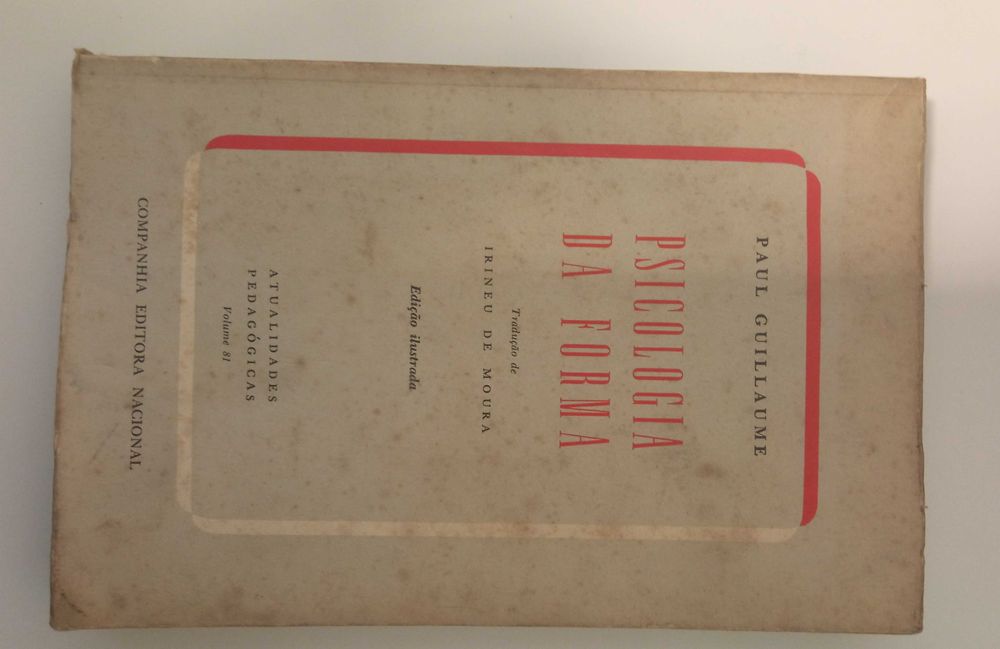 Psicologia da Forma, de Paul Guillaume