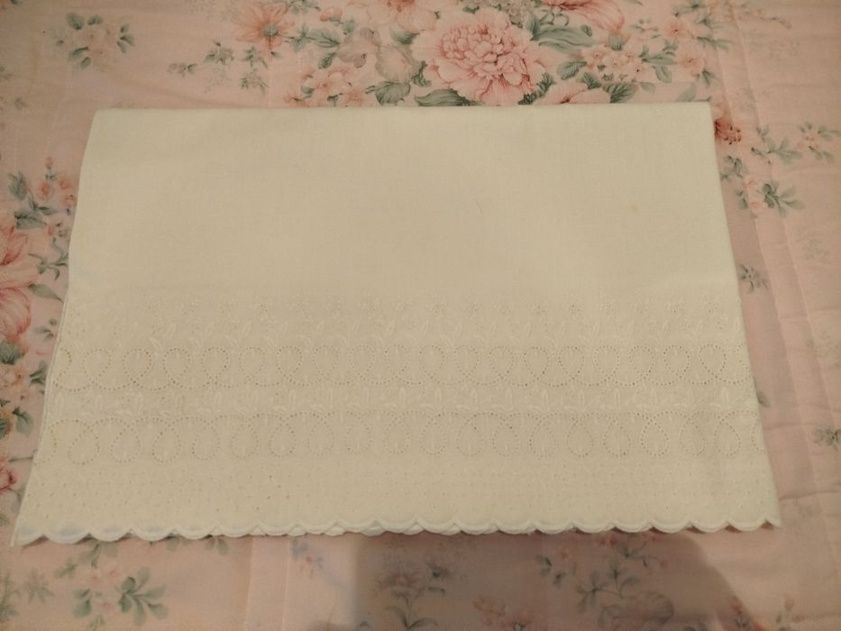 2 Jogos de lençóis de cama de casal