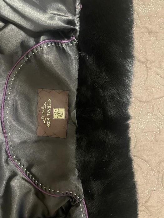 Норкова шуба розмір L/40/48, можна і на M/38