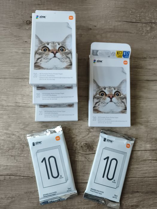 Papier fotograficzny do drukarki kieszonkowej Xiaomi, wersja bez tuszu