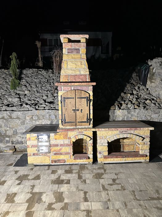 Kuchnia polowa  wędzarnia grill