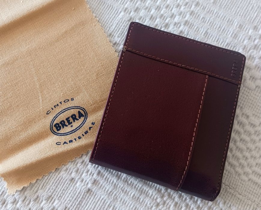Carteira de homem em pele