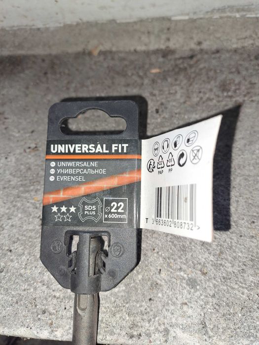 wiertło SDS  Fi 25mm robocze 540 cm nowe