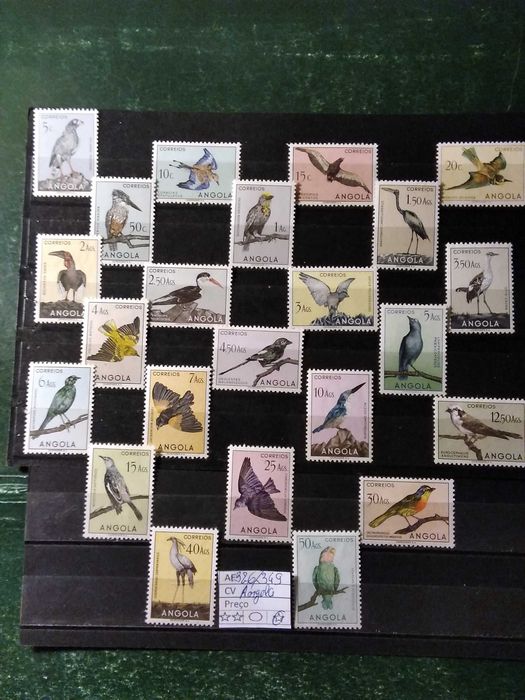1951 Aves De Angola MLH *