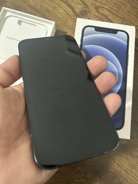 Apple iPhone 12 Black 64GB pełen komplet pudełko oryginalne