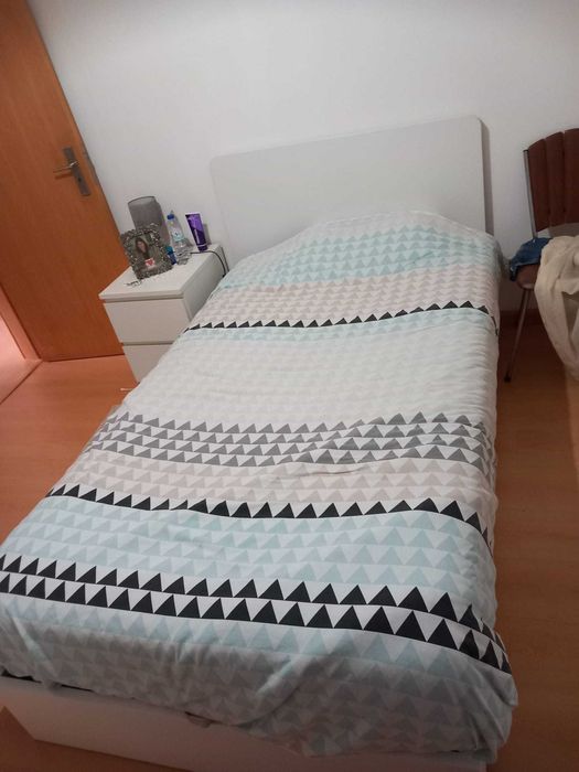 Cama somier individual