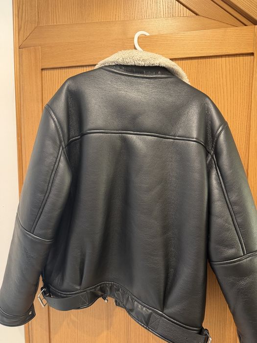 Куртка-дубленка Zara (чоловіча, розмір L)