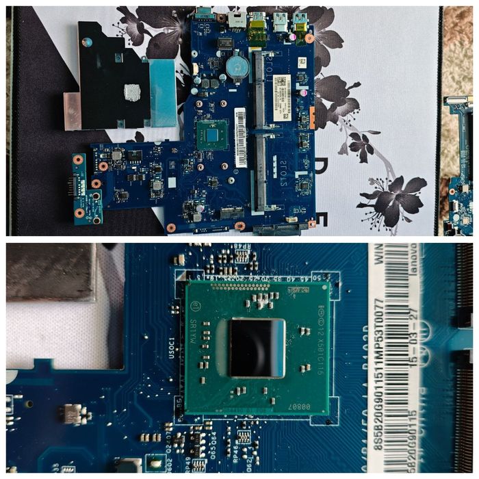 Лот материнских плат для ноутбуков HP, Asus, Lenovo
