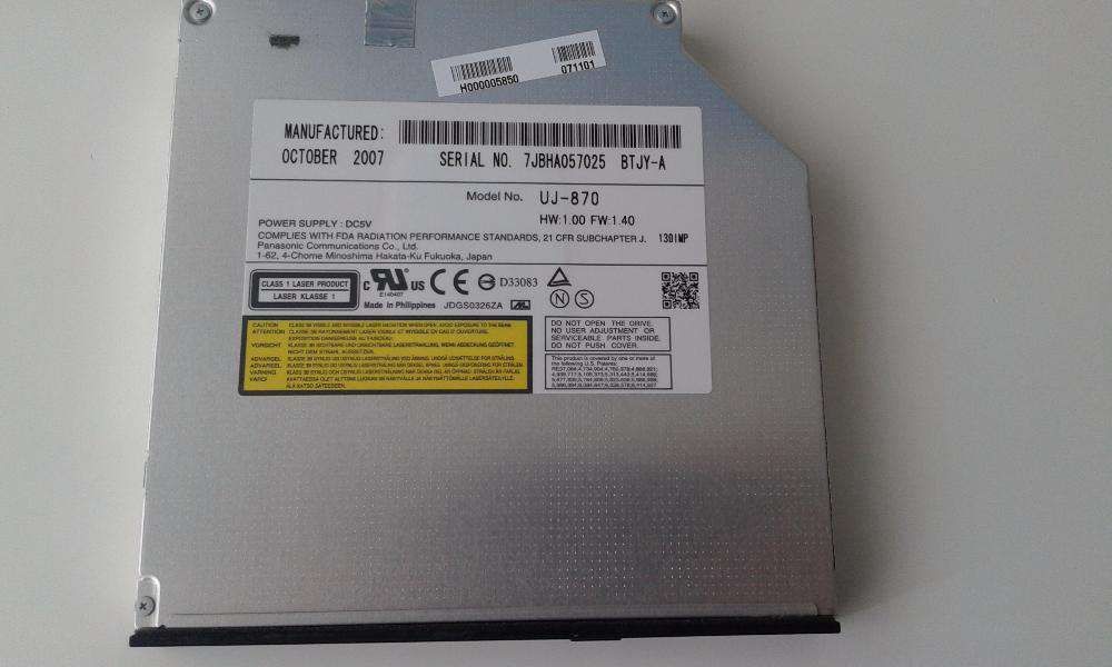 Drive DVD interna Panasonic para portátil64740608354691120