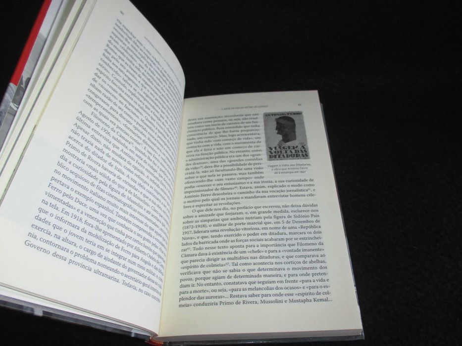 Livro António Ferro A Vertigem da Palavra Margarida Acciaiuoli 1ª ed