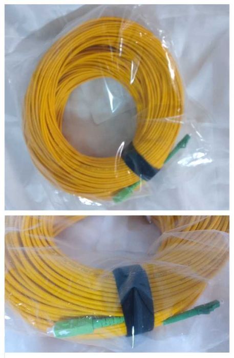 Elfcam Cabo fibra ótica amarela 100 metros (186)