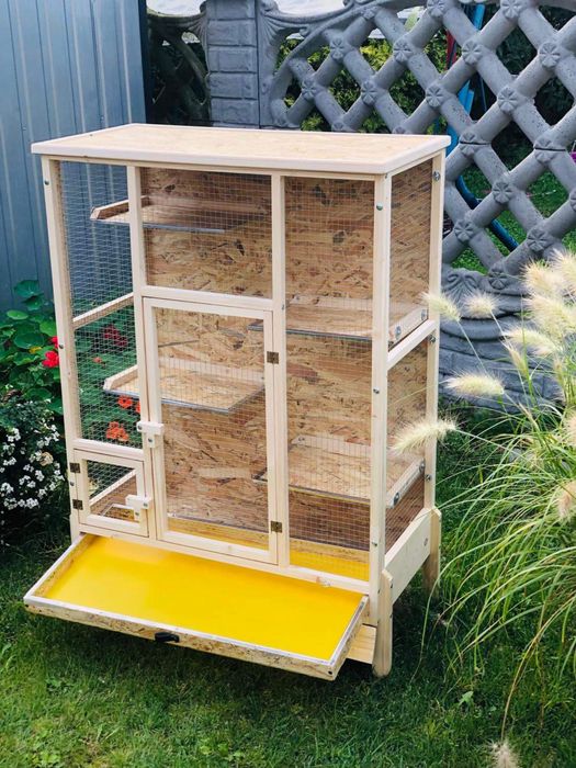 Klatka drewniana dla gryzoni szynszyla koszatniczki