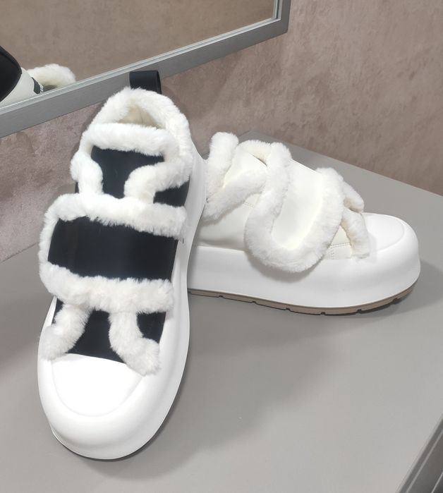 Женские зимние кеды. Две модели