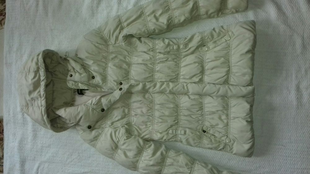 Пуховая куртка Mango оригинал. Зимняя. Размер S