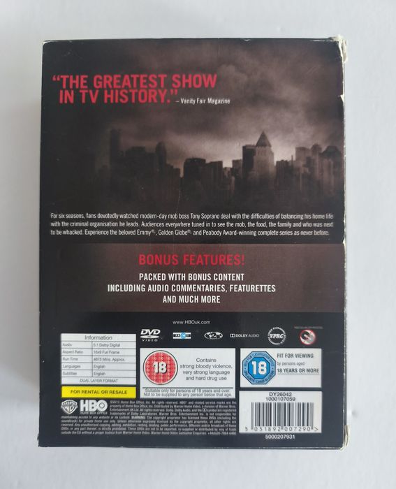 Série The Sopranos - 6 Temporadas Completas