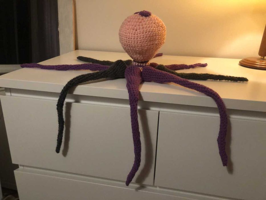 BONECOS Amigos do Ambiente, de crochet feitos à mão - POLVOS