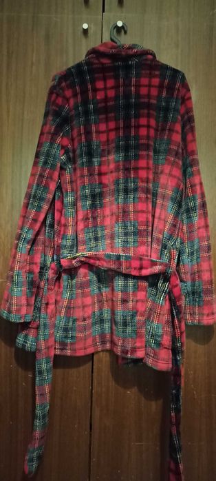 Robe Tezenis xadrez vermelho