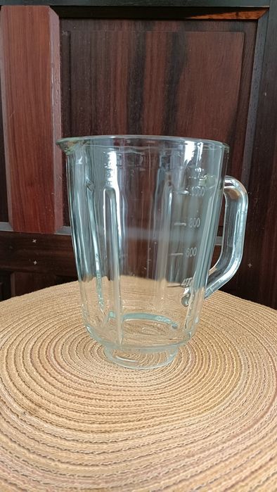 Copo de vidro liquidificador