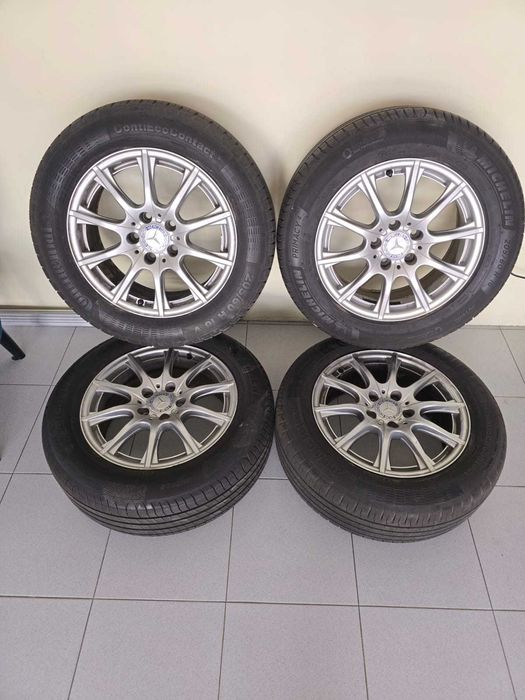 Jantes 16 e Pneus Mercedes 5x112 205/60/16 e Grelha Mercedes W205