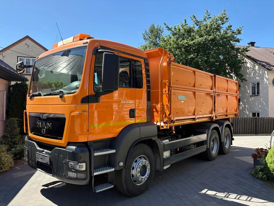 MAN TGS 33.400 / 167.000km !!! / wywrotka / kiper / salon Polska / SKIBICKI / Wywrot 3-stronny / RESOR / 6x4 / MILLER / TGX
