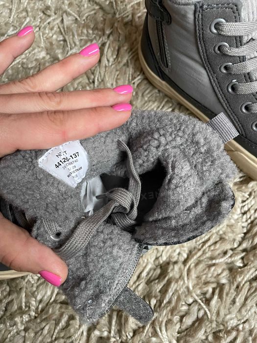 Дитячи утеплені кеди Next(EU 25.5, EU 26.5, EU 29, EU 30.5)