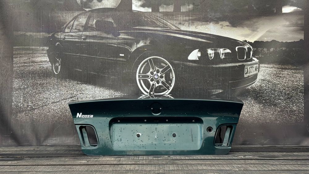 Кришка багажника бмв е46 седан Oxford Green Ляда Задня кришка Багажника БМВ Е46 Sedan задня ляда Багажник Зелена Кришка Багажника Бмв е46 седан