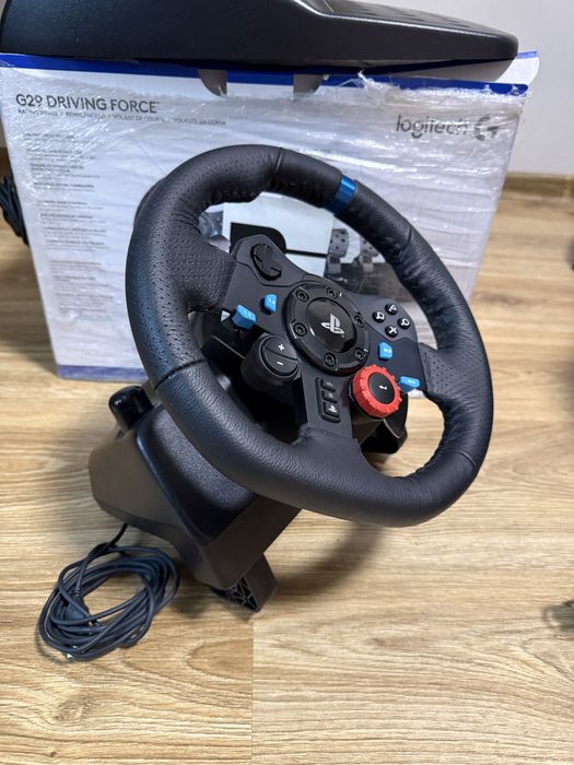 Руль Logitech g29 driving force + КПП