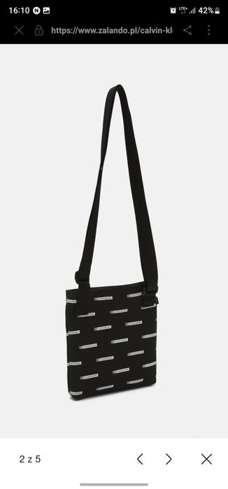 Nova saszetka Calvin Klein z metkami tanio