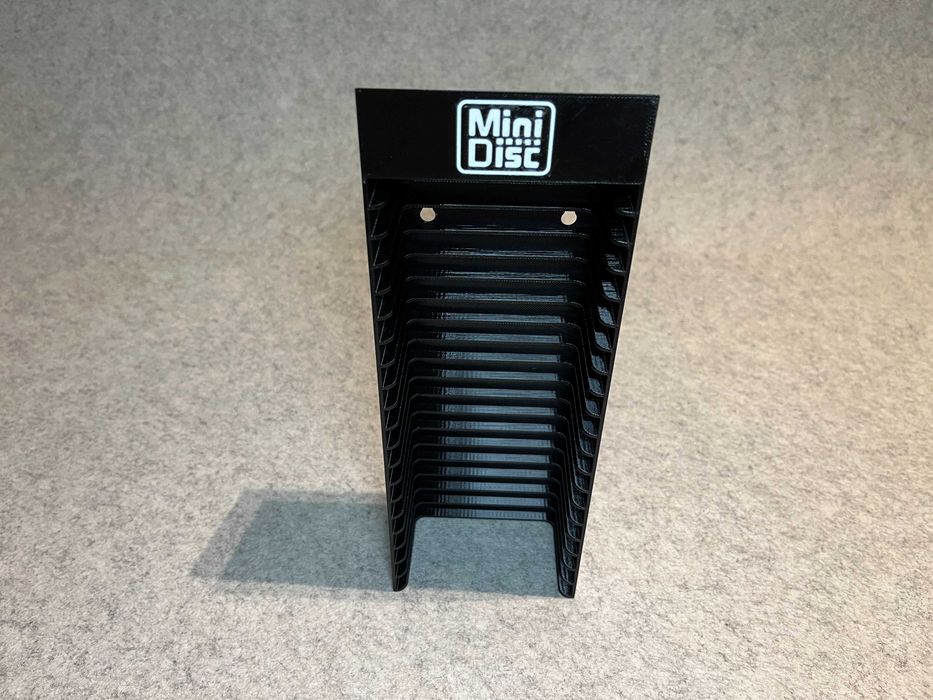 Stojak ścienny na 20 płyt MD MiniDisc