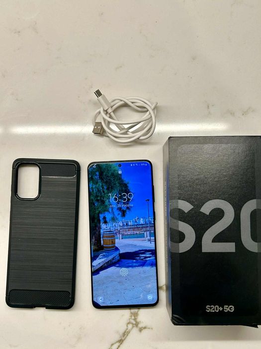 Samsung Galaxy S20 Plus 5G Cosmic Black bardzo dobry