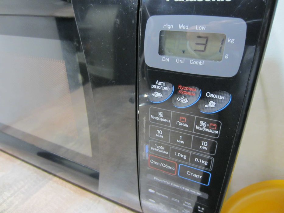 Микроволновая печь,микроволновка Panasonic NN-GX36BF(тактовые кнопки)
